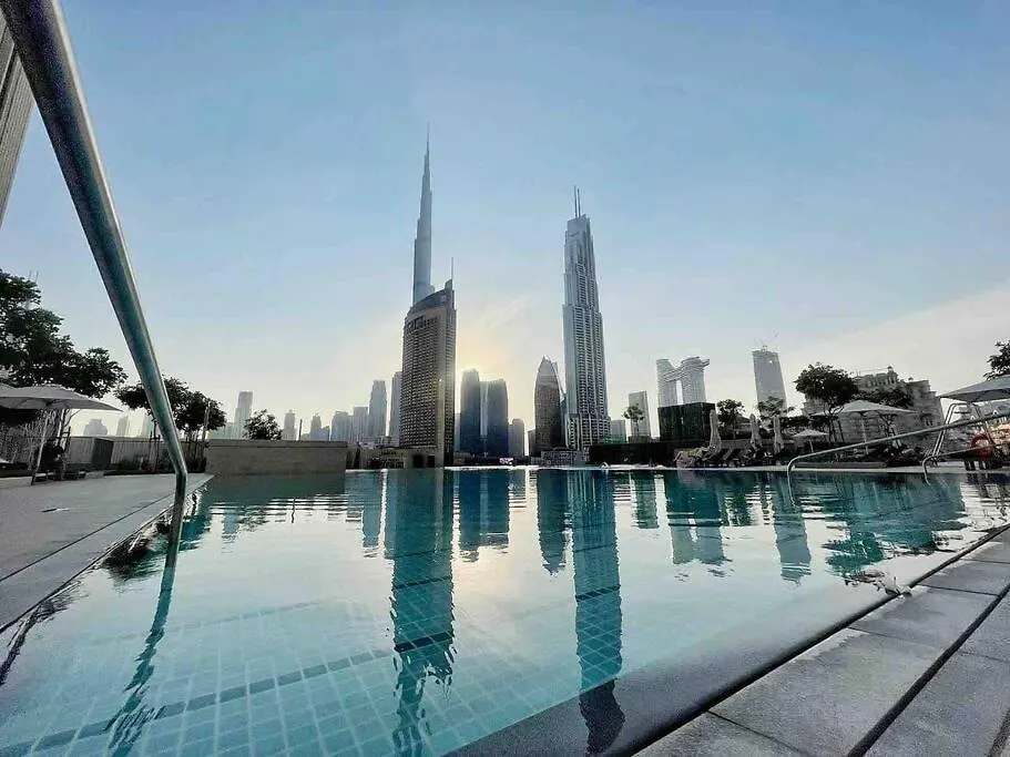 公寓 Downtown, Burj Khalifa Views, Dubai Mall Connected公寓
