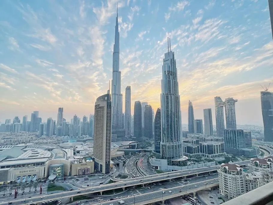 Downtown, Burj Khalifa Views, Dubai Mall Connected公寓 公寓