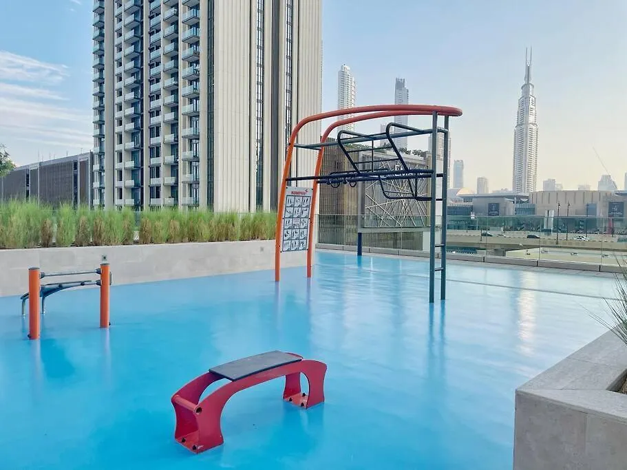 公寓 Downtown, Burj Khalifa Views, Dubai Mall Connected公寓
